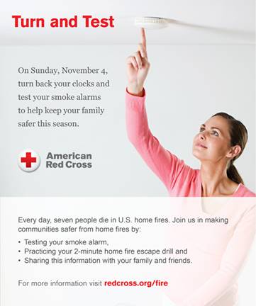 Test and Turn with The American Red Cross